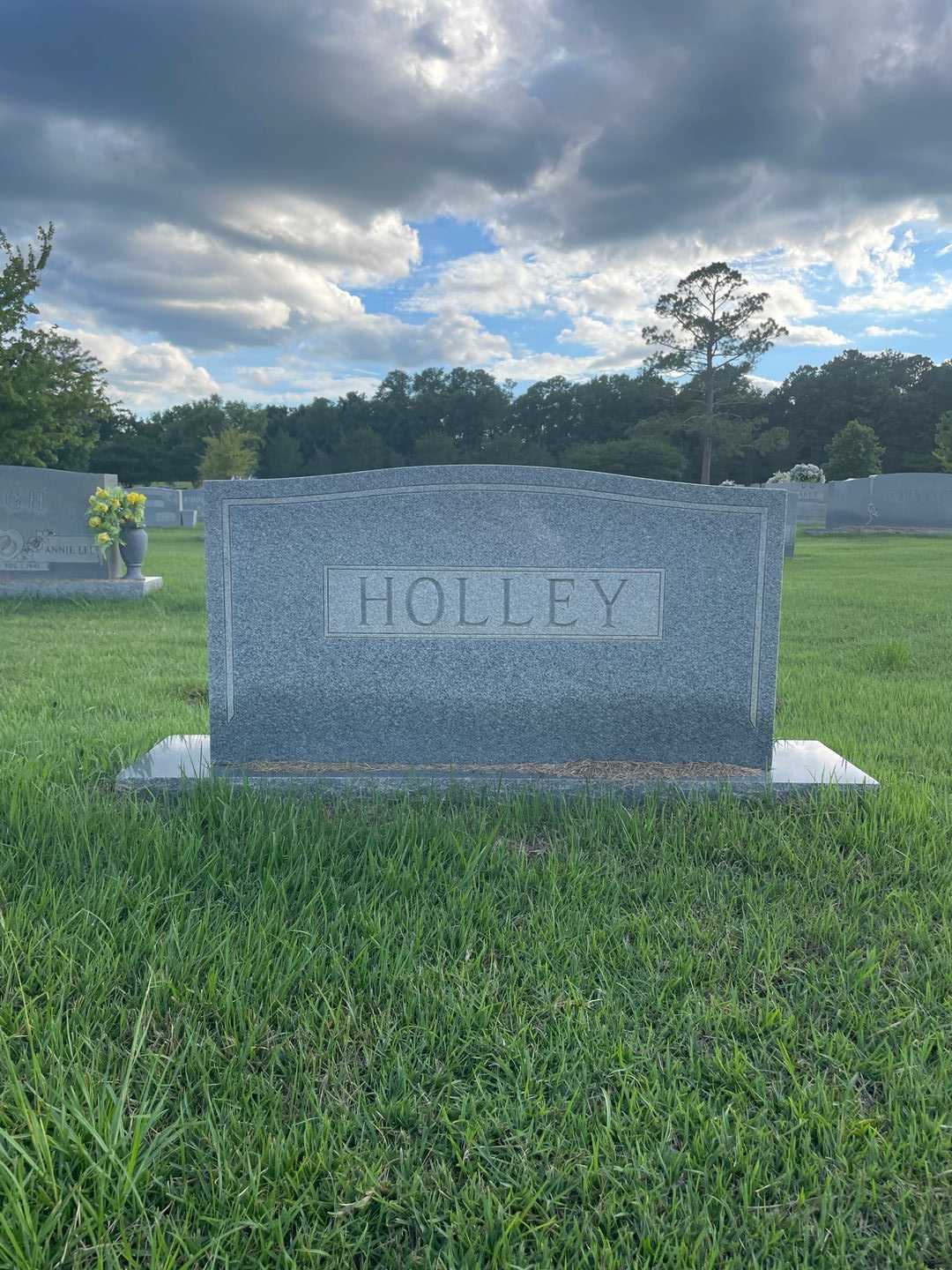 Sara Nan Yates Holley Levins's grave. Photo 1