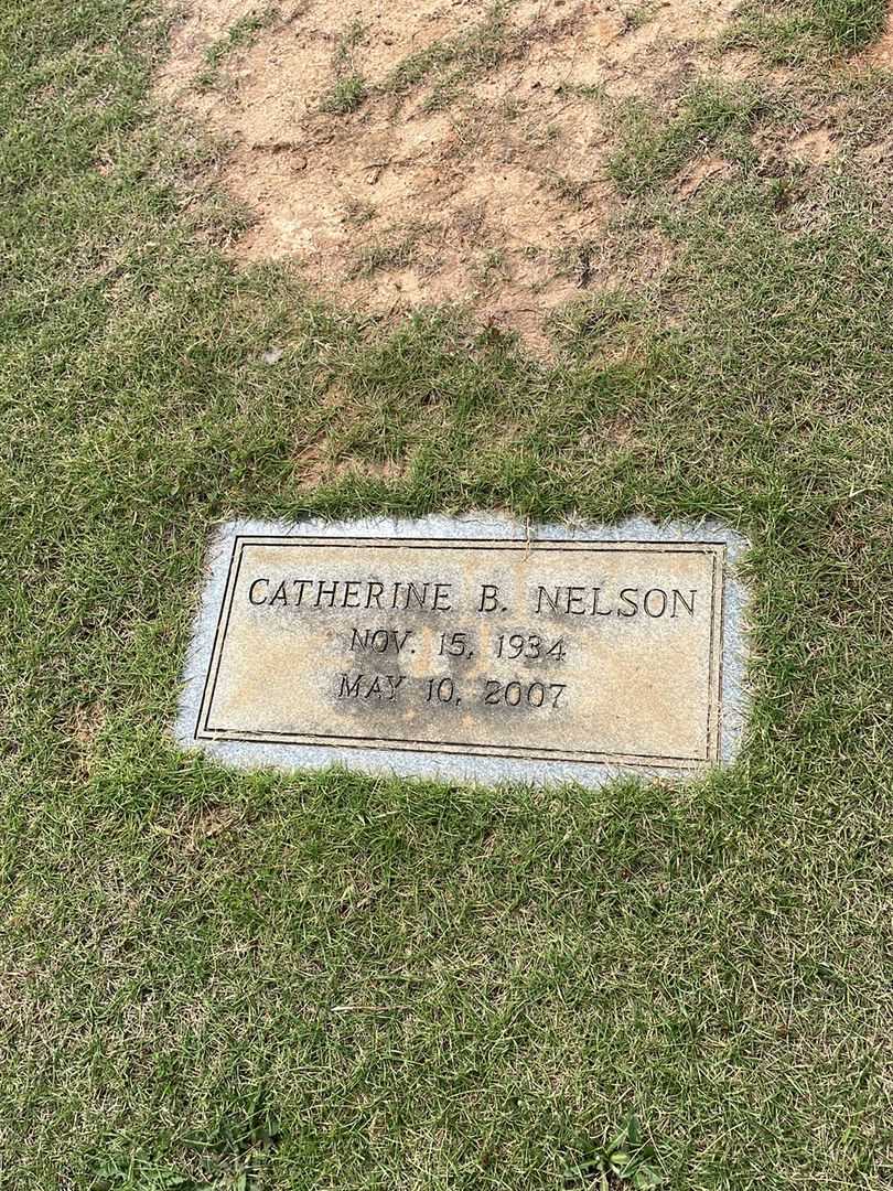 Catherine B. Nelson's grave. Photo 3