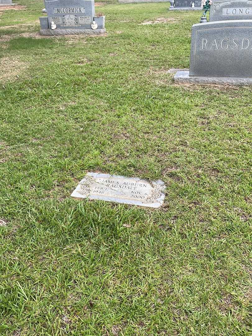 James Auburn Ragsdale's grave. Photo 2