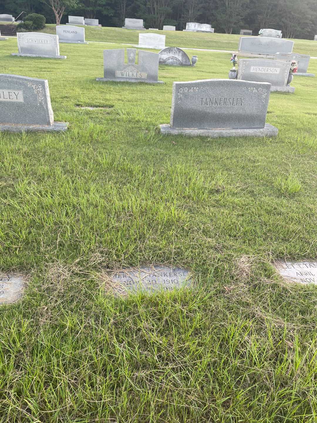 Robert C. Tankersley's grave. Photo 2