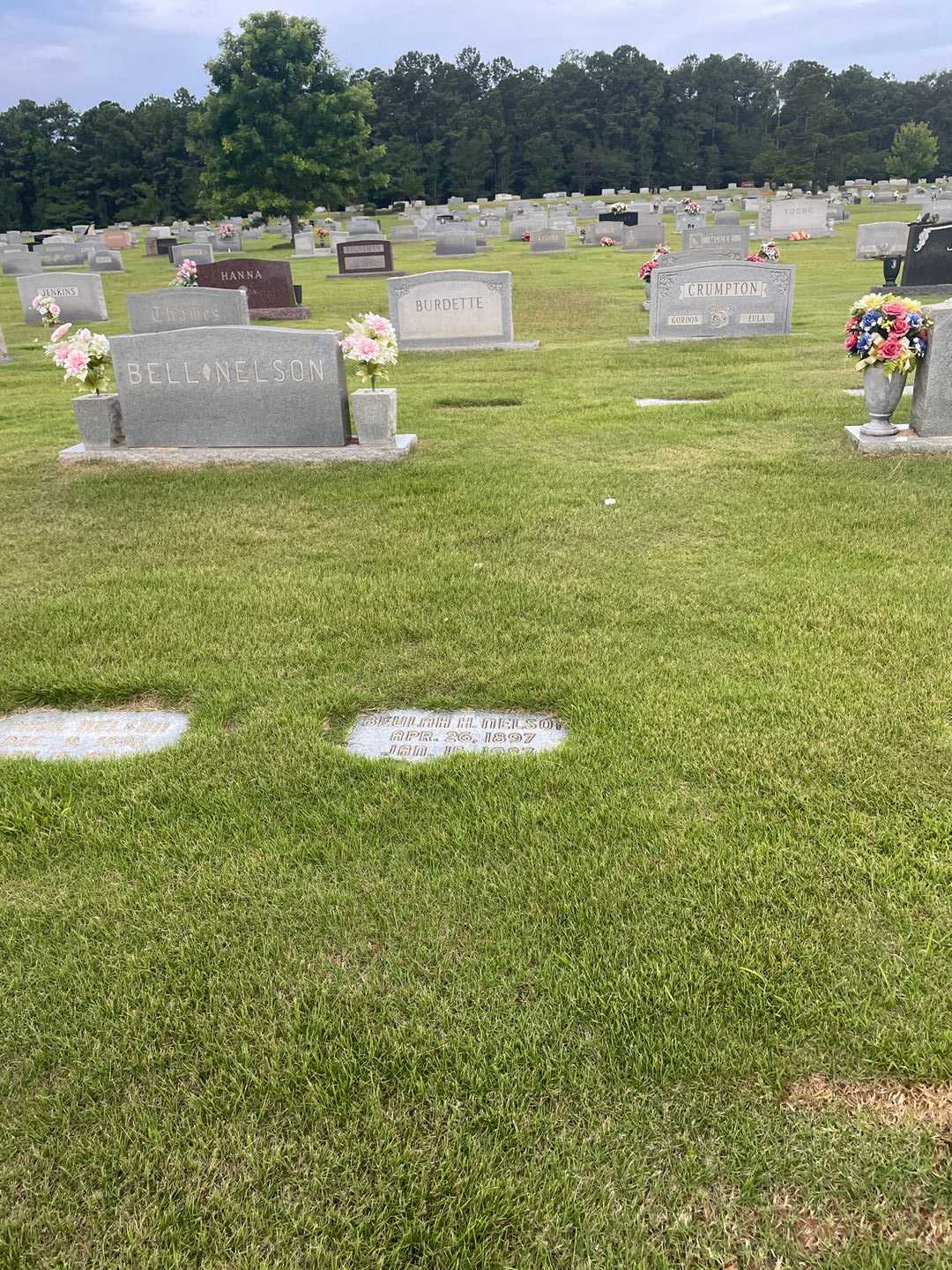 Beulah H. Nelson's grave. Photo 2