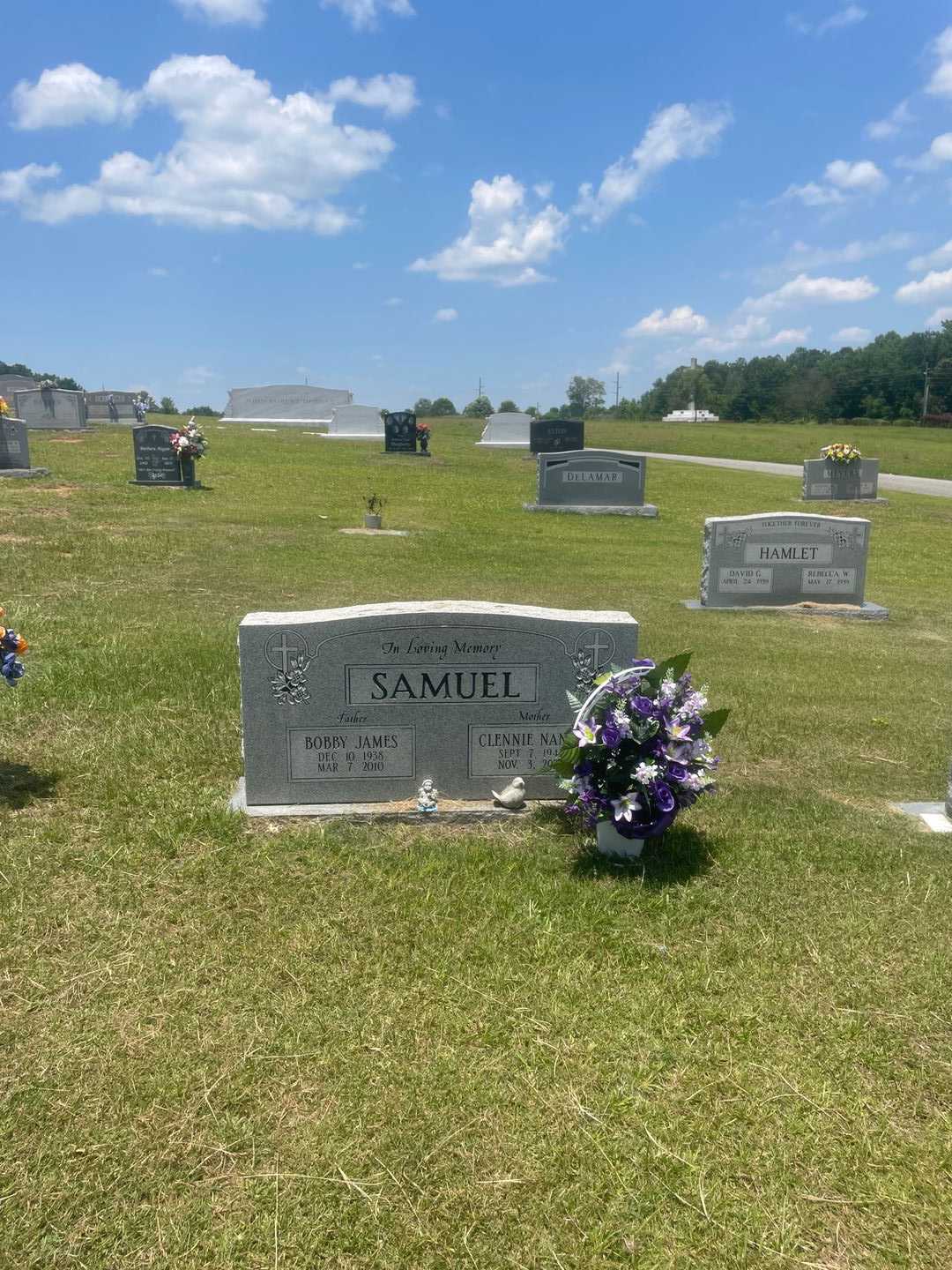 Bobby James Samuel's grave. Photo 2