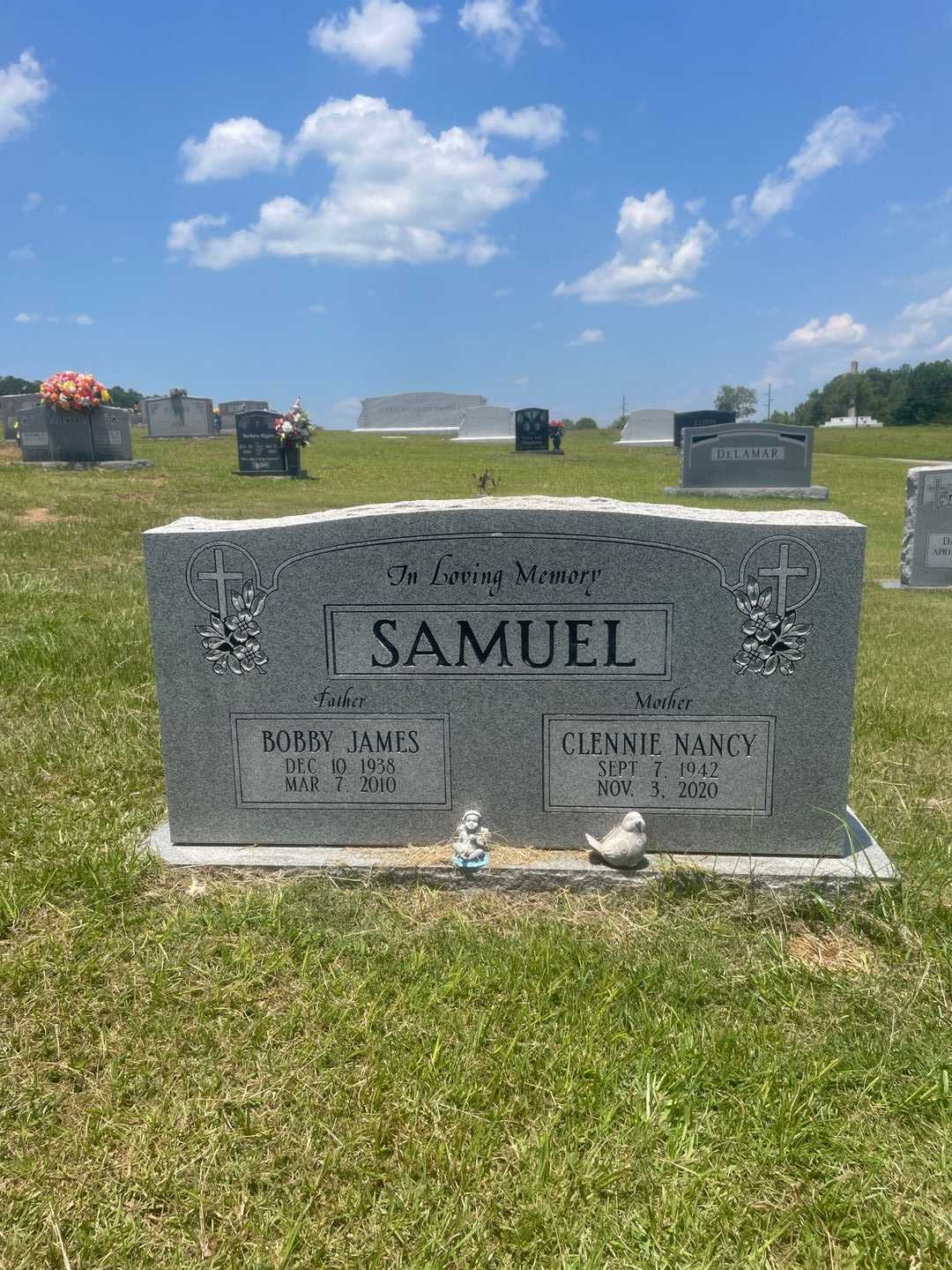 Bobby James Samuel's grave. Photo 1