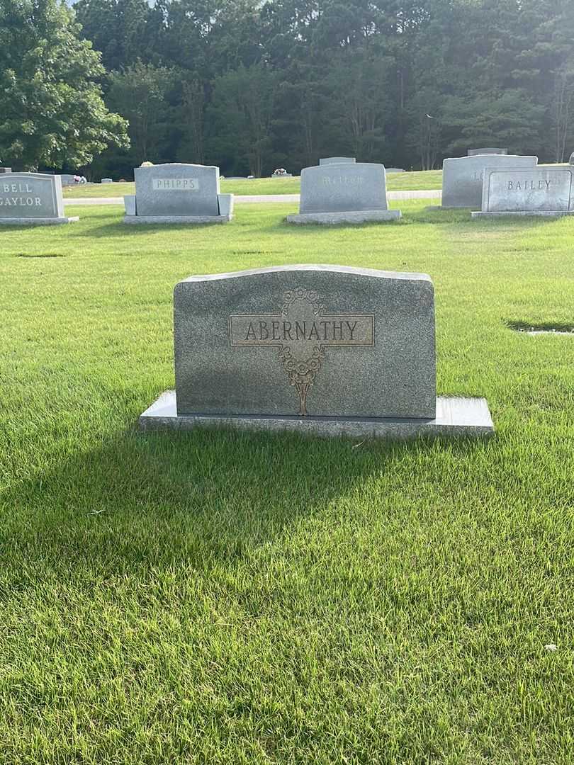 Thomas A. Abernathy's grave. Photo 1