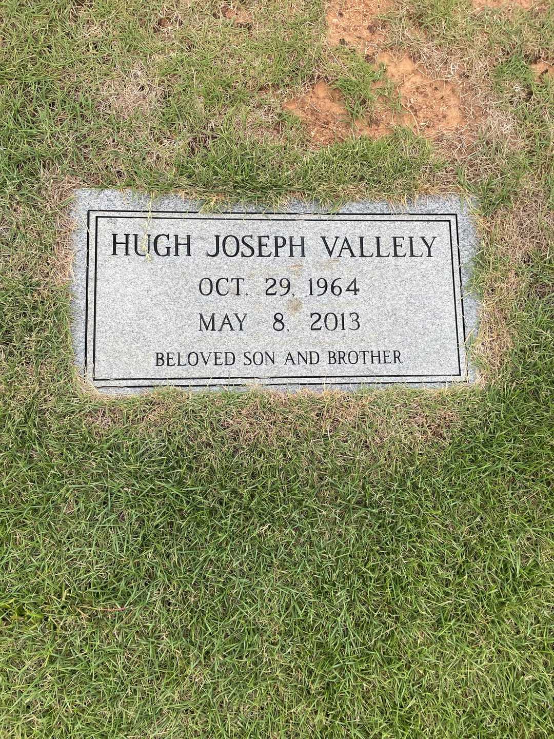 Hugh Joseph Vallely's grave. Photo 3