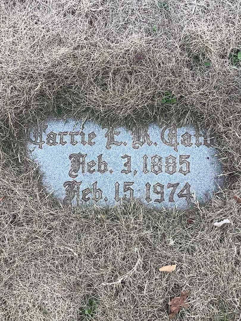 Carrie Ethel Ramage Tatum's grave. Photo 5