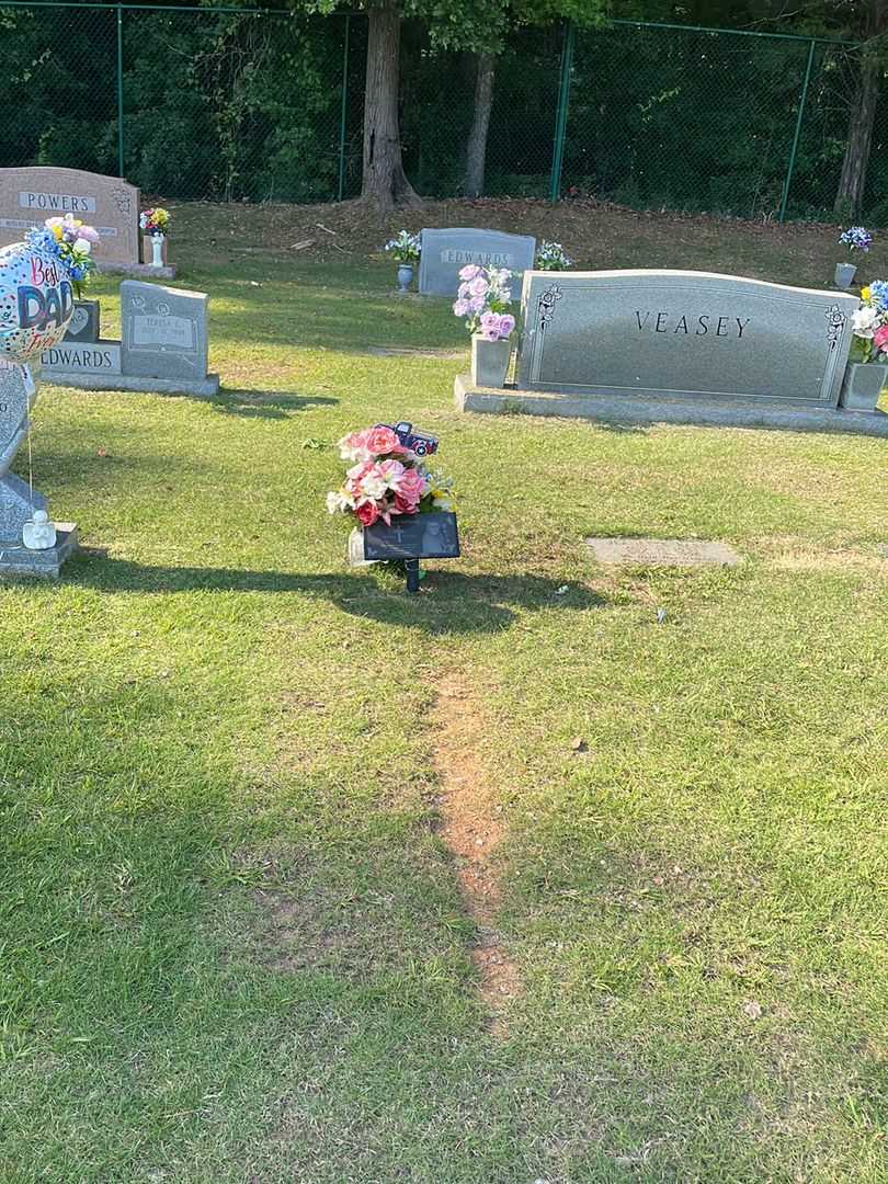 Ella Rebecca "Becky" Yarbrough's grave. Photo 2