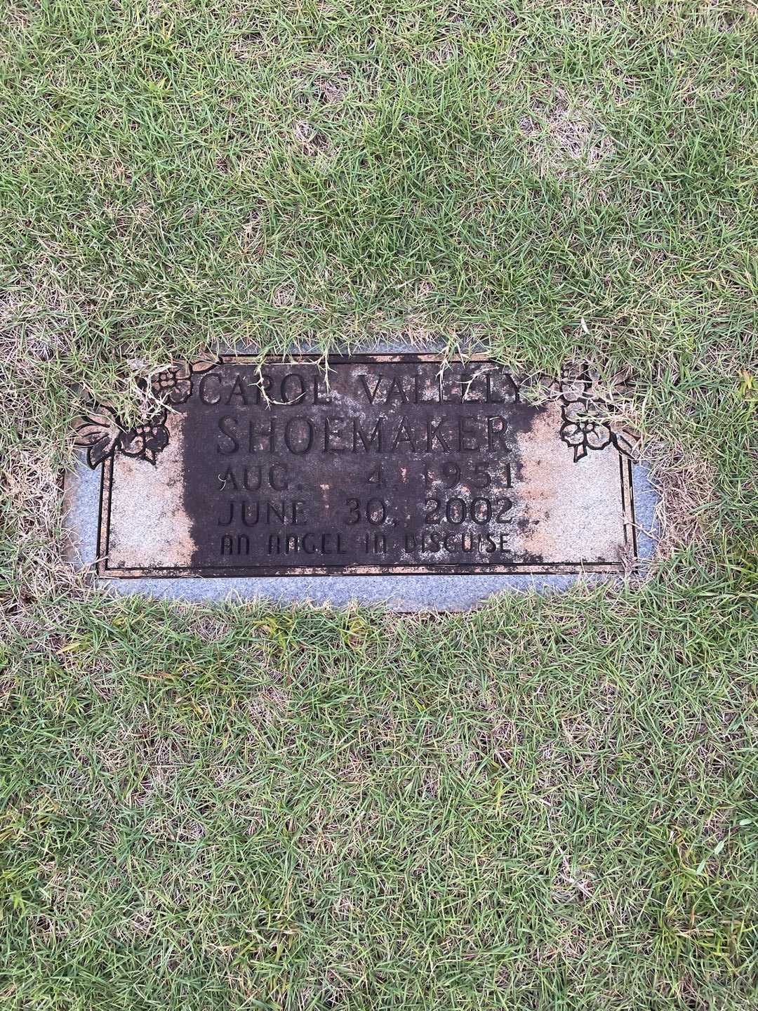 Carol V. Vallely Shoemaker's grave. Photo 3