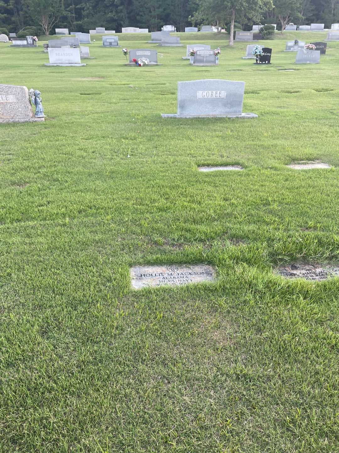 Hollis M. Jackson's grave. Photo 2