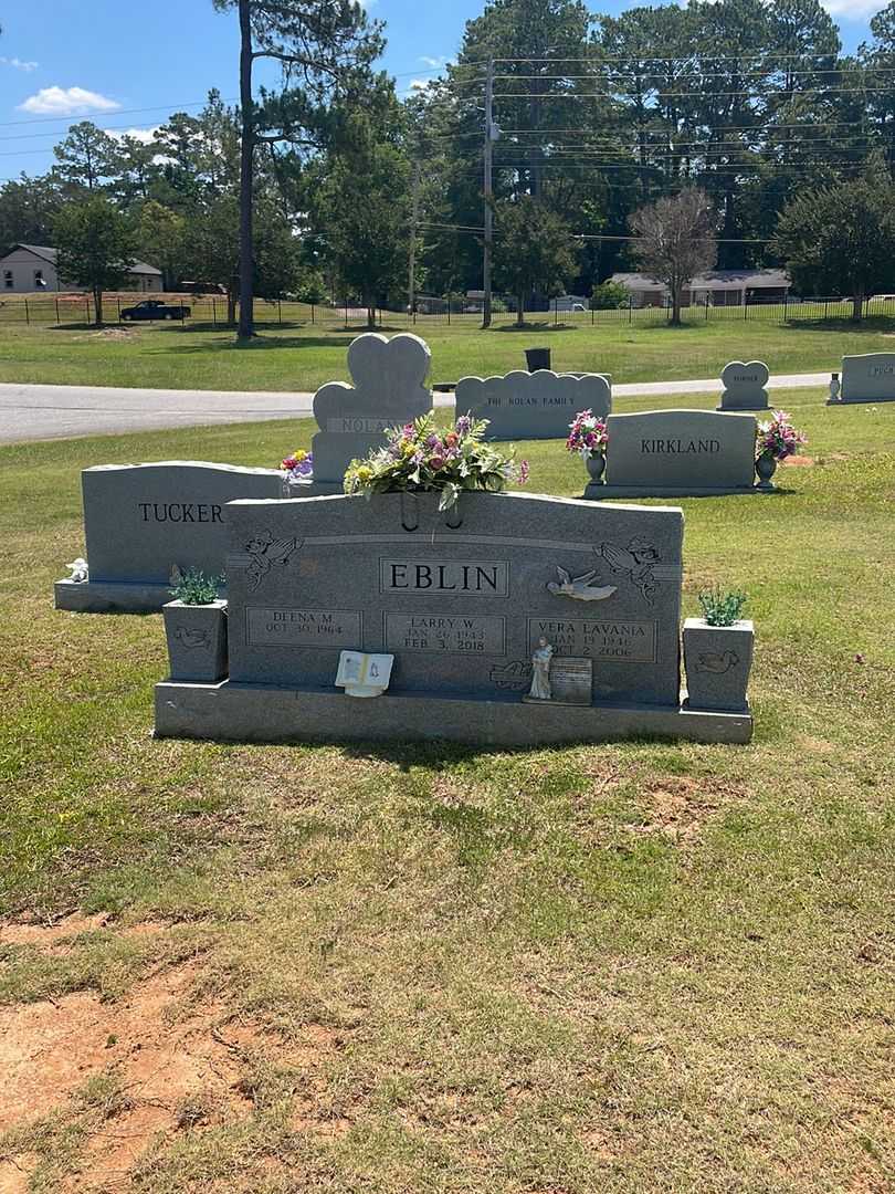 Larry W. Eblin's grave. Photo 2