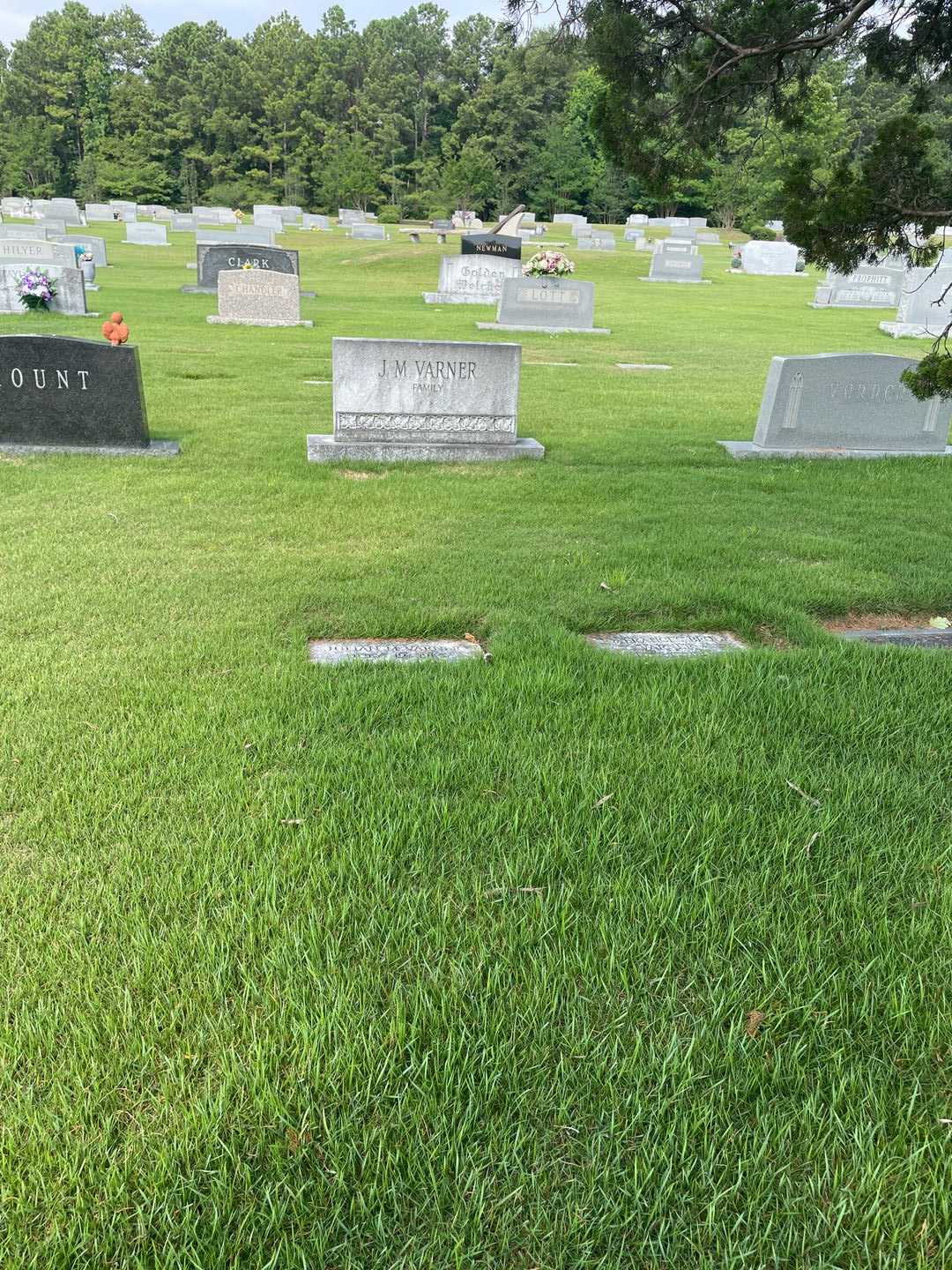 Julian M. Varner's grave. Photo 2