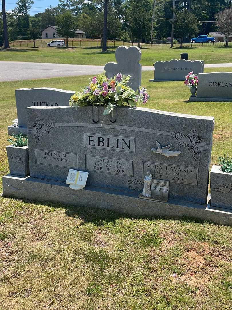 Larry W. Eblin's grave. Photo 3